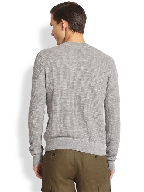 men michael kors sweatshirt|Michael Kors grey crewneck sweatshirt.